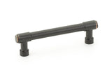 Emtek 86687US10B Jasper cabinet pull, additional view