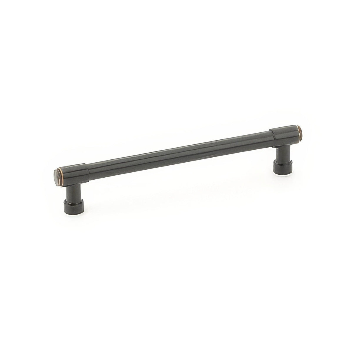 Emtek 86689US10B Jasper cabinet pull, additional view
