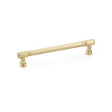 Emtek 86689US4 satin brass cabinet pull
