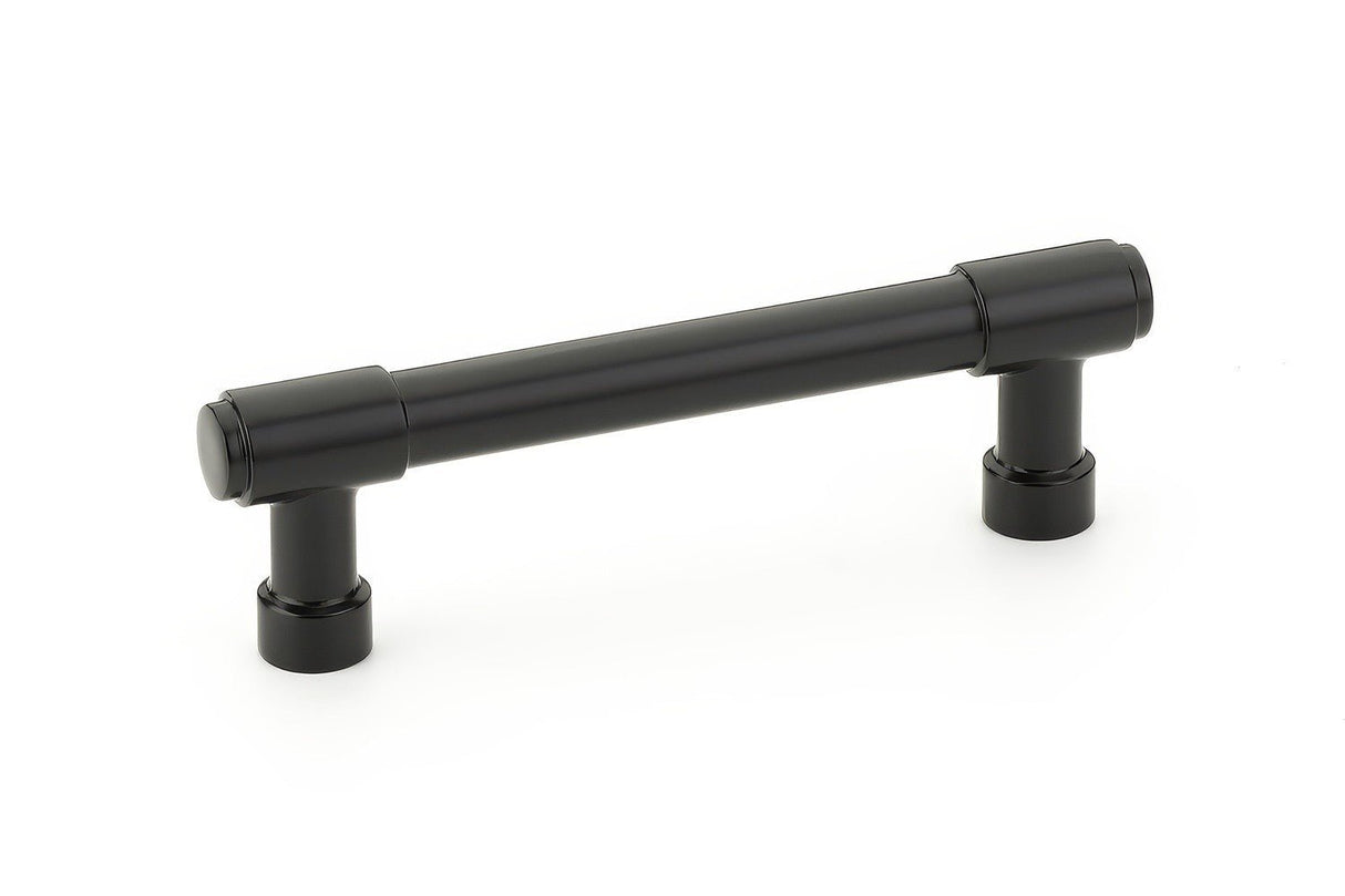 Emtek 86692US19 flat black cabinet pull