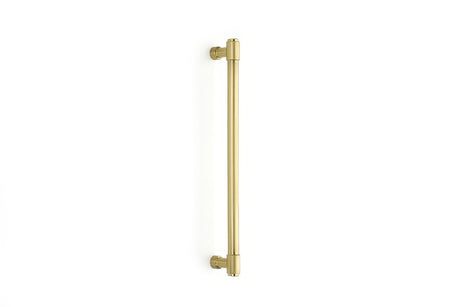 Emtek 86694US4 satin brass cabinet pull / appliance pull