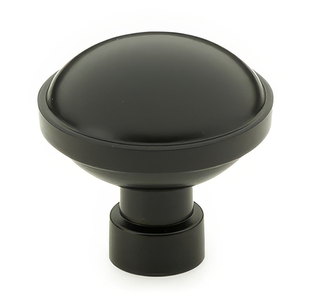 Emtek 86695US19 flat black cabinet knob