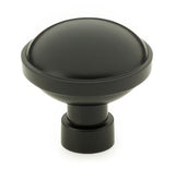Emtek 86695US19 flat black cabinet knob