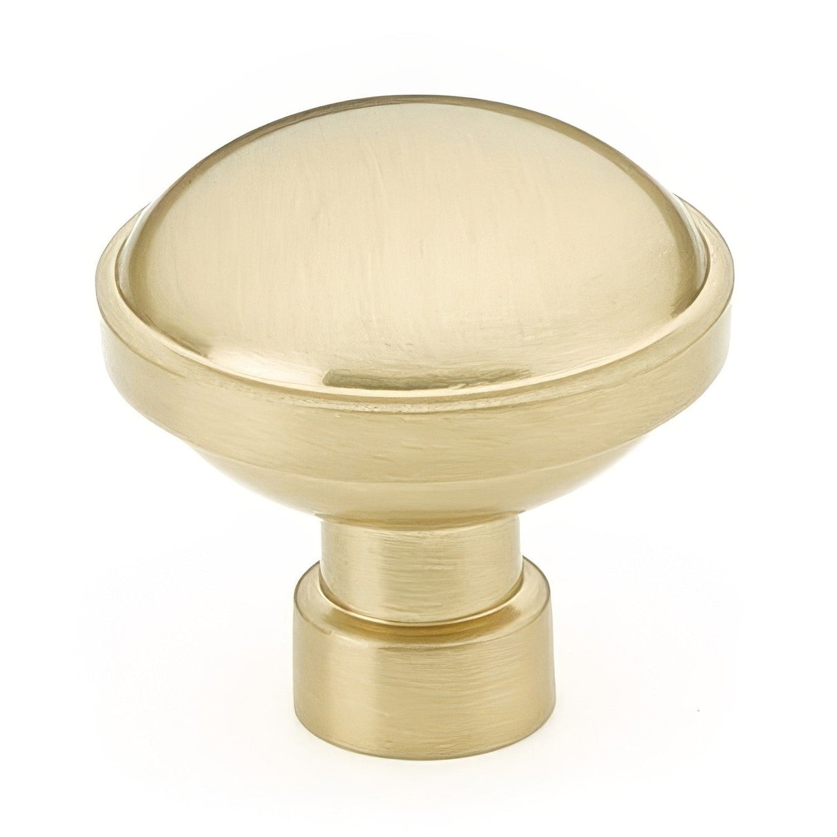 Emtek 86695US4 satin brass cabinet knob