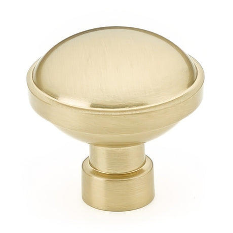 Emtek 86695US4 satin brass cabinet knob