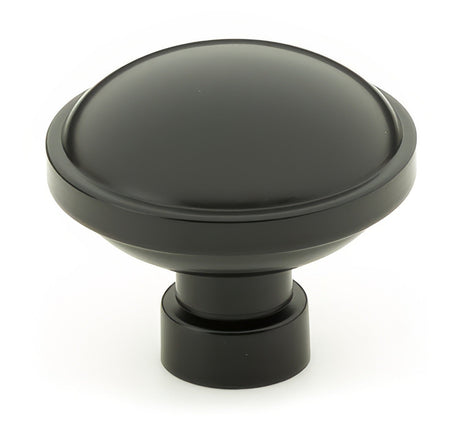Emtek 86696US19 flat black cabinet knob
