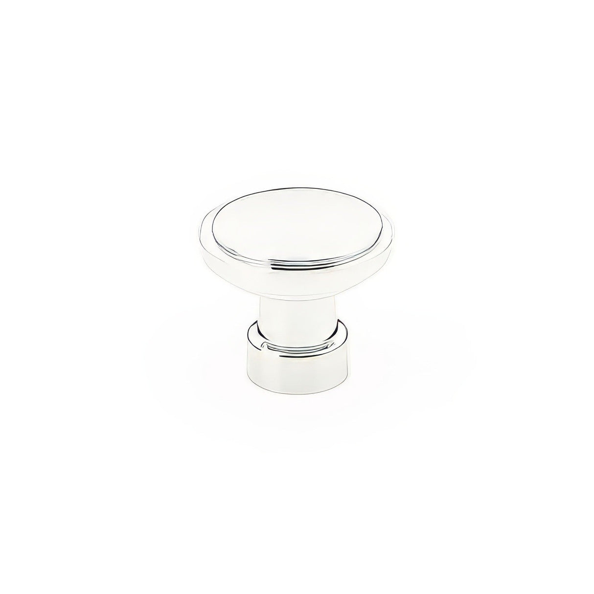 Emtek 86697US26 polished chrome cabinet knob