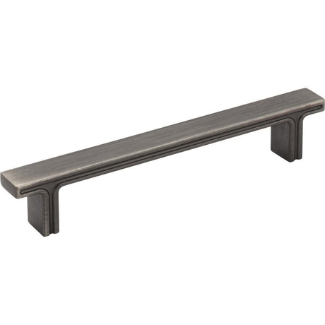Jeffrey Alexander 867-128BNBDL brushed pewter cabinet drawer pull