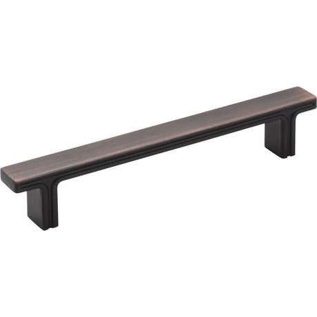 Jeffrey Alexander 867-128DBAC brushed oil rubbed bronze cabinet drawer pull