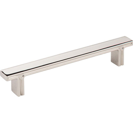 Jeffrey Alexander 867-128NI polished nickel cabinet drawer pull