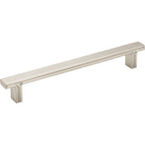 Jeffrey Alexander 867-160SN satin nickel cabinet drawer pull