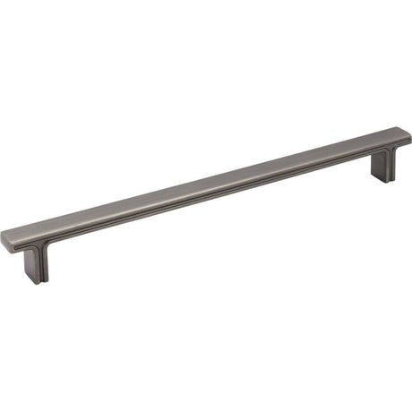 Jeffrey Alexander 867-228BNBDL brushed pewter cabinet drawer pull
