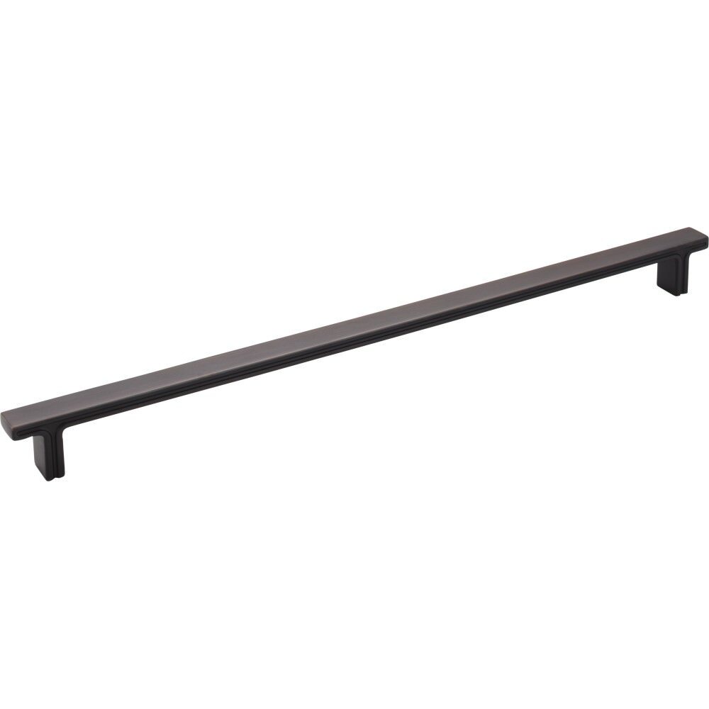 Jeffrey Alexander 867-320DBAC brushed oil rubbed bronze cabinet drawer pull