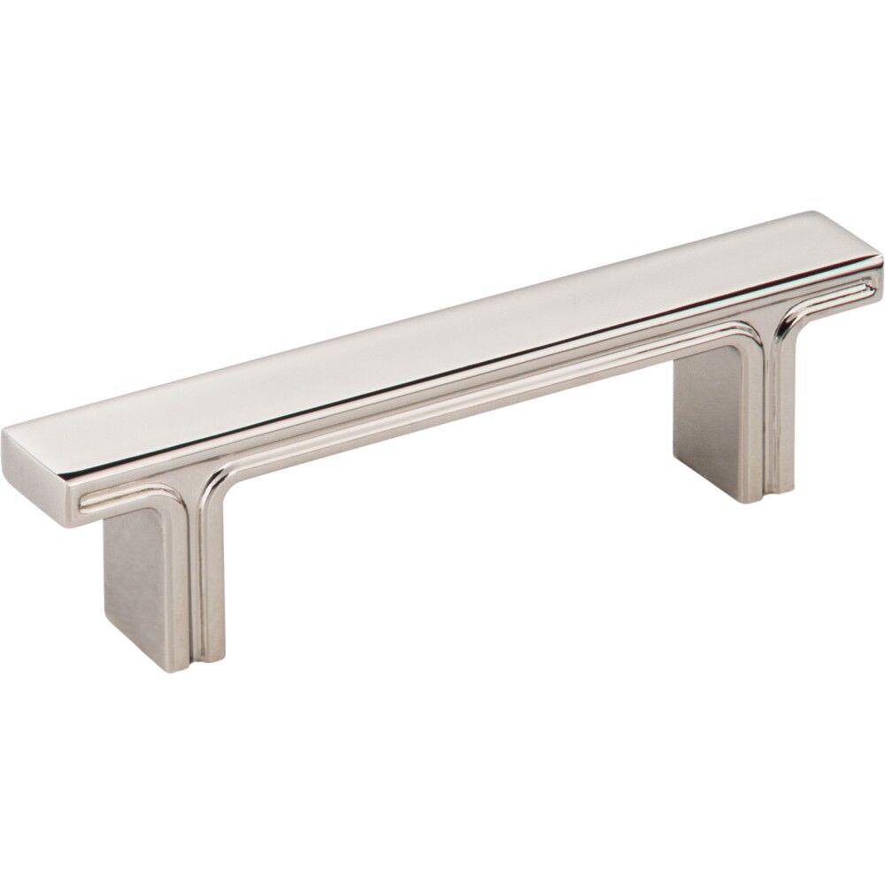 Jeffrey Alexander 867-3NI polished nickel cabinet drawer pull
