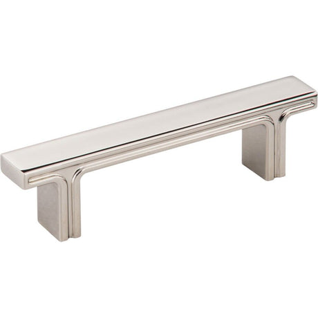 Jeffrey Alexander 867-3NI polished nickel cabinet drawer pull