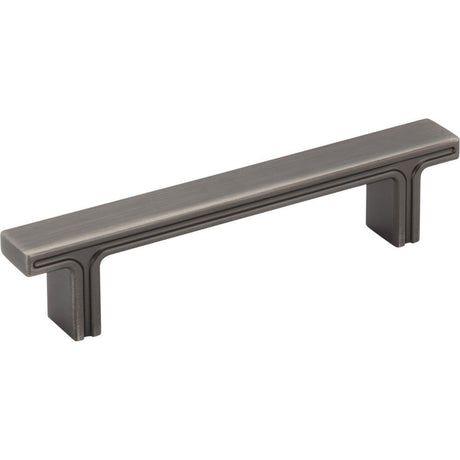 Jeffrey Alexander 867-96BNBDL brushed pewter cabinet drawer pull