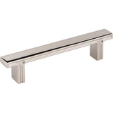 Jeffrey Alexander 867-96NI polished nickel cabinet drawer pull