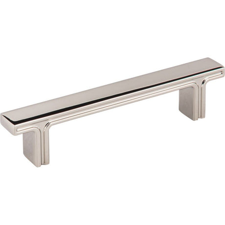 Jeffrey Alexander 867-96NI polished nickel cabinet drawer pull