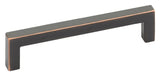 Emtek 86709US10B oil rubbed bronze square cabinet pull