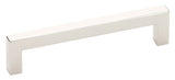 Emtek 86709US14 polished nickel lifetime square cabinet pull