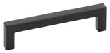 Emtek 86709US19 flat black square cabinet pull