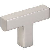Emtek 86726US15 satin nickel cabinet knob