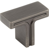 Jeffrey Alexander 867BNBDL brushed pewter cabinet knob
