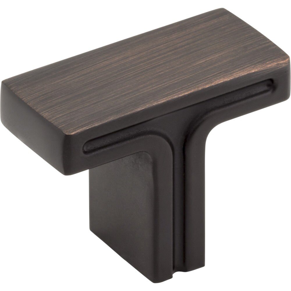 Jeffrey Alexander 867DBAC Anwick cabinet knob in satin stainless, additional view