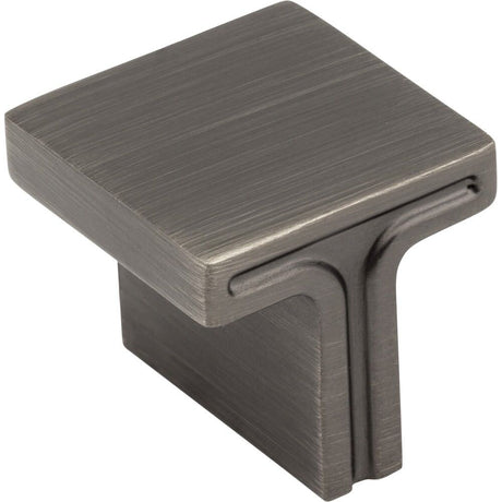 Jeffrey Alexander 867L-BNBDL brushed pewter cabinet knob