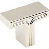Jeffrey Alexander 867NI Anwick cabinet knob in satin stainless, additional view