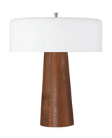 Craftmade 87001WN-T walnut table lamp