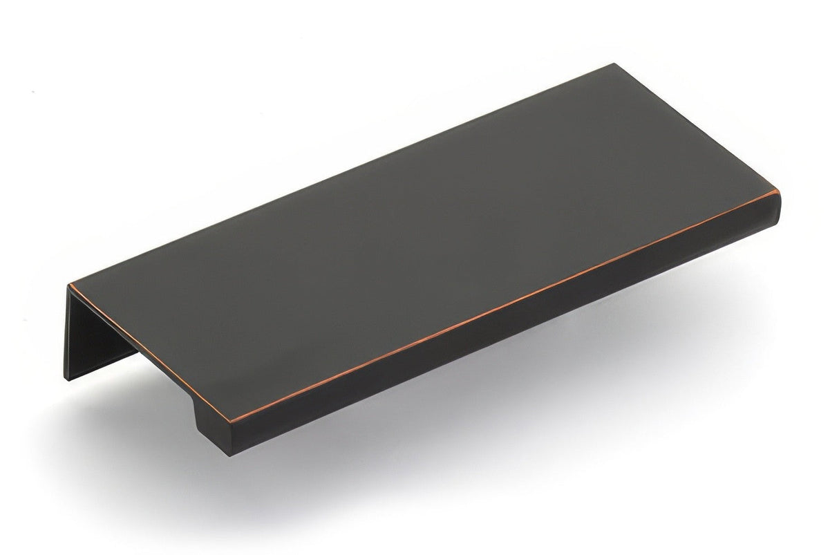 Emtek 87100US10B cabinet pull in satin stainless, additional view