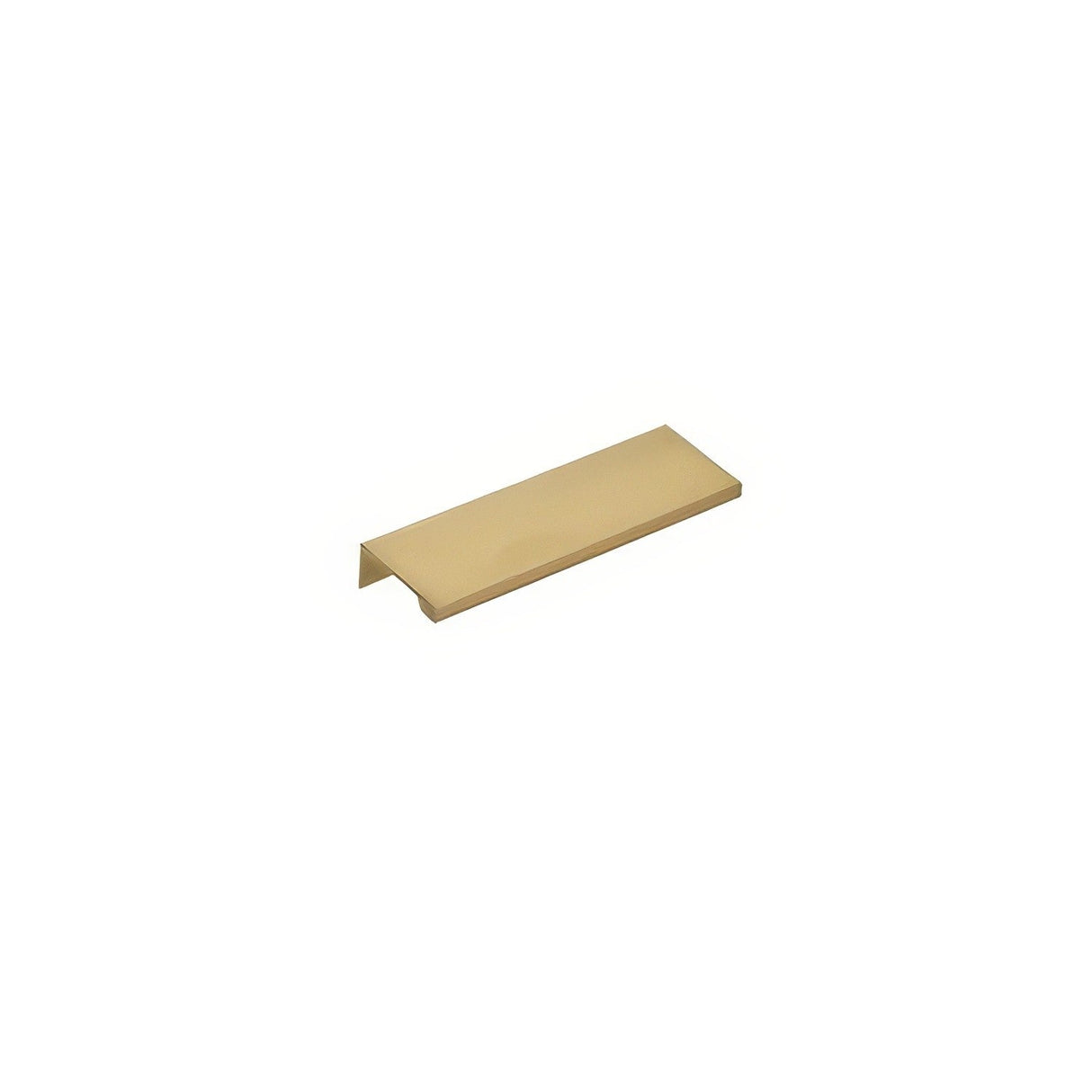 Emtek 87110US4 satin brass edge pull