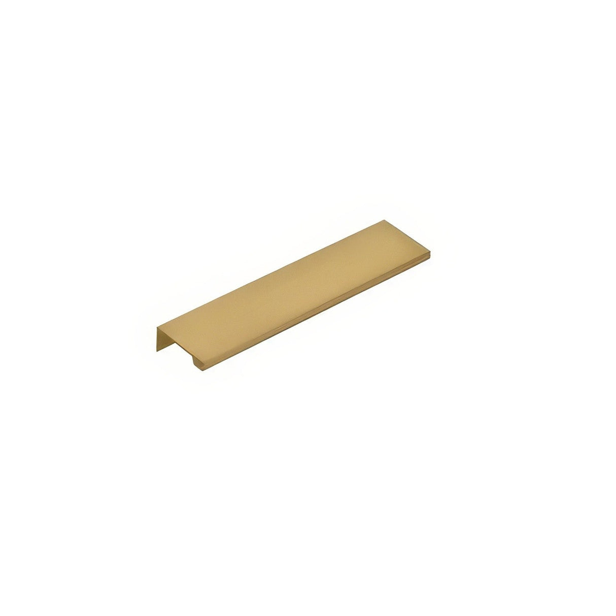 Emtek 87120US4 satin brass edge pull
