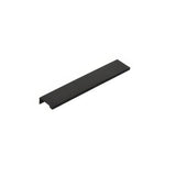 Emtek 87130US19 flat black edge pull