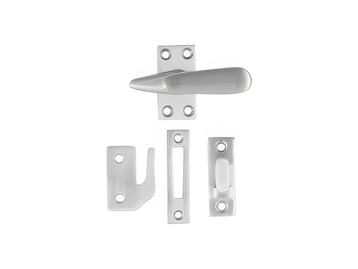 Emtek 8713US15 satin nickel casement latch