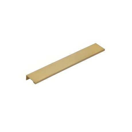 Emtek 87140US4 satin brass edge pull