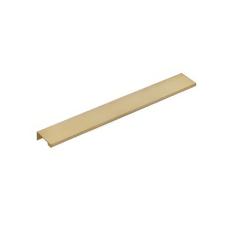 Emtek 87150US4 satin brass edge pull