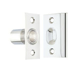 Emtek 8802US 2-1/8" Height Solid Brass Ball Catch With Strike and Screws