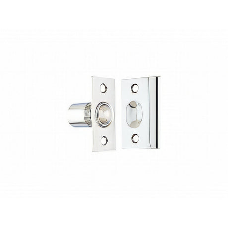 Emtek 8802US26 polished chrome ball catch