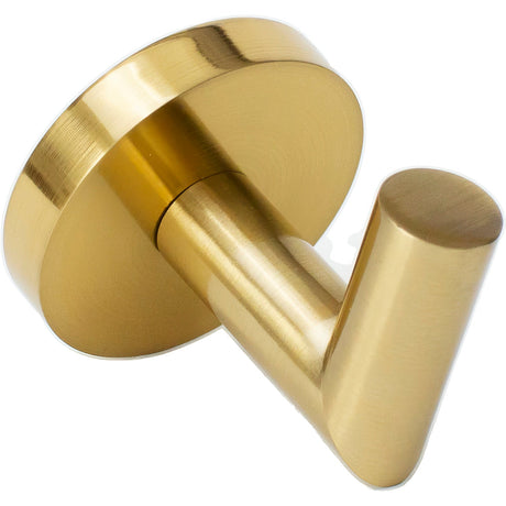 Rusticware 8803SB satin brass robe hook