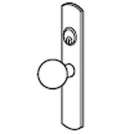 Von Duprin 880KV26D satin chrome knob trim