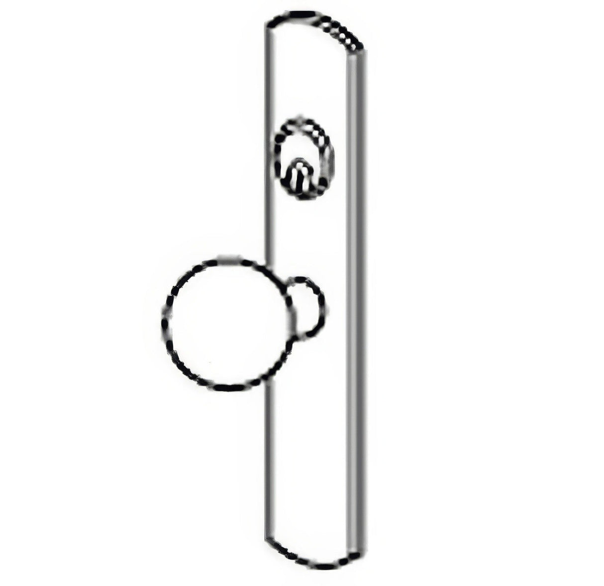 Von Duprin 880KV26D satin chrome knob trim