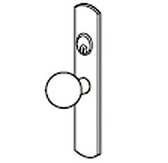 Von Duprin 880KV26D satin chrome knob trim