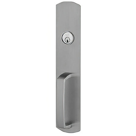 Von Duprin 880NLM26D satin chrome night latch handle trim