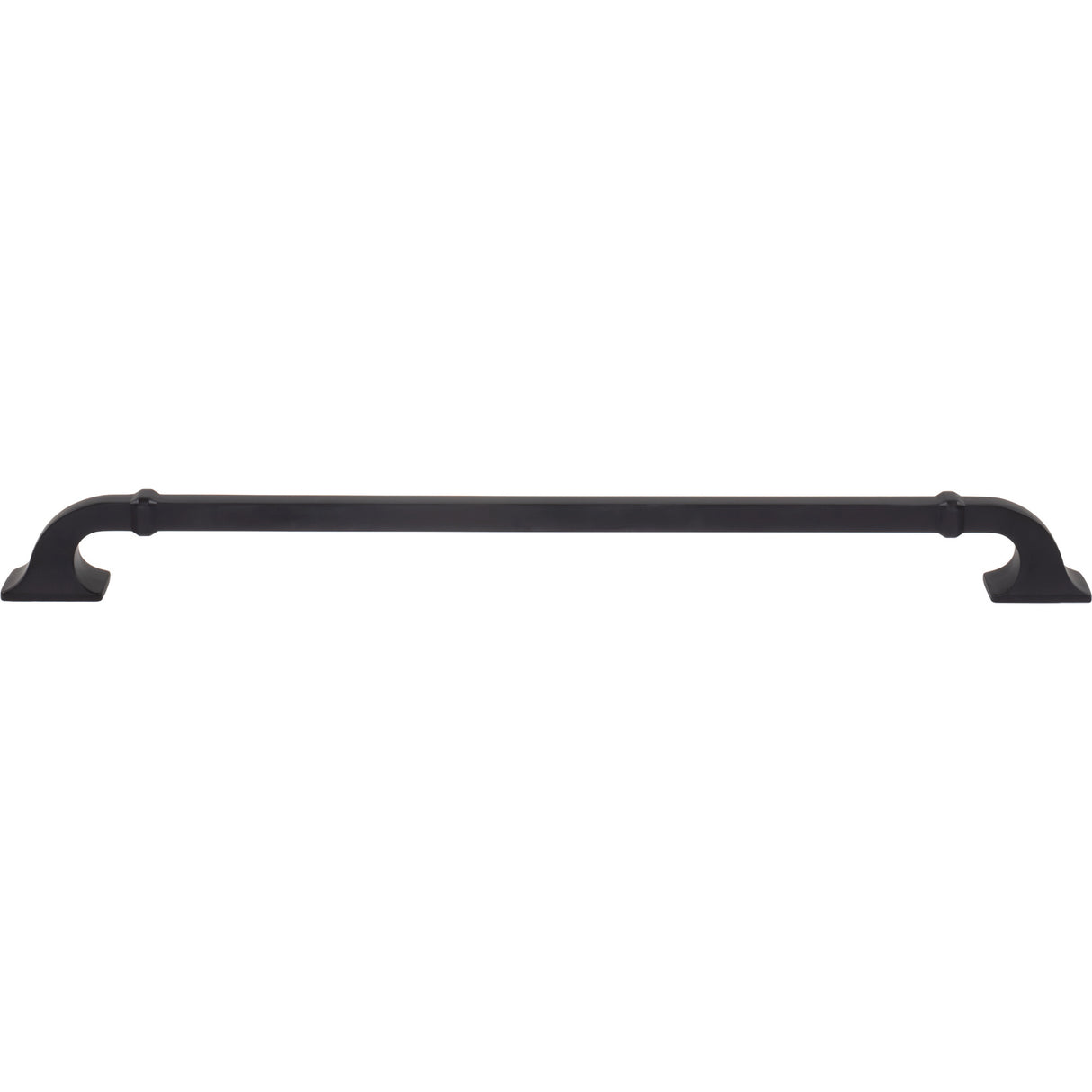 Top Knobs TK3316BLK Califon 12" Center to Center Bar Pull Flat Black