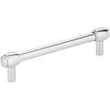 Jeffrey Alexander 885-128PC polished chrome cabinet drawer pull