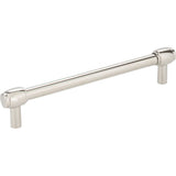 Jeffrey Alexander 885-160NI polished nickel cabinet drawer pull