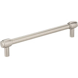 Jeffrey Alexander 885-160SN satin nickel cabinet drawer pull