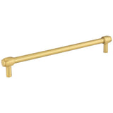 Jeffrey Alexander 885-224BG brushed gold cabinet drawer pull
